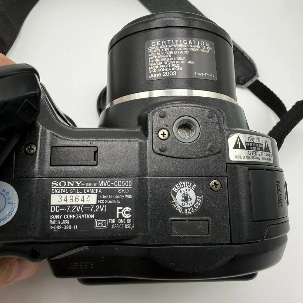 Sony CD Mavica MVC-CD500 5.0MP Digital Camera - untested